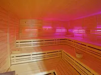 Sauna z kolorowym oświetleniem w Europe (Davos)