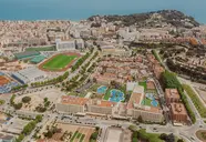 Widok z lotu ptaka na Evenia Olympic Park Resort