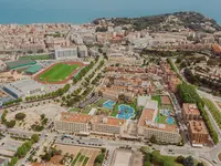 Widok z lotu ptaka na Evenia Olympic Park Resort