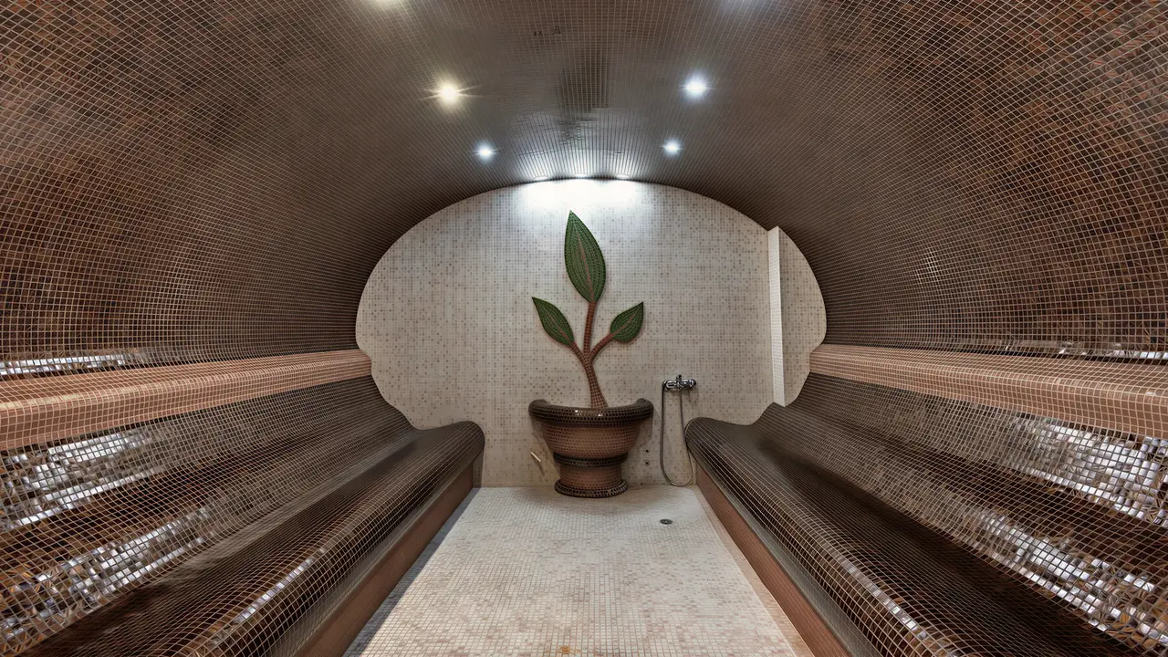 Wnętrze strefy spa w Festa Via Pontica