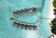 Widok z lotu ptaka na Fihalhohi Island Resort