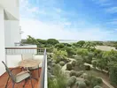 Balkon z widokiem na ogród w Fuerte el Rompido Spa