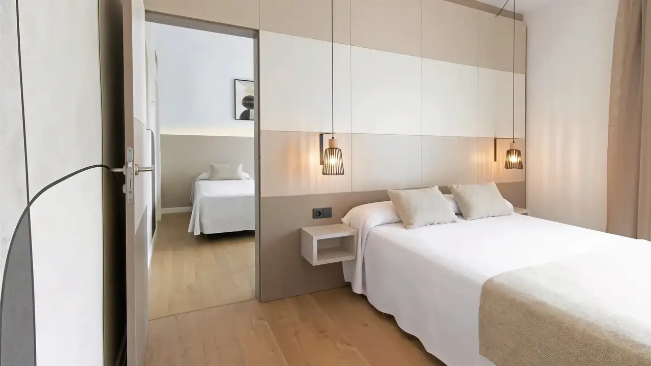 Nowoczesna sypialnia w hotelu Golden Taurus Aquapark Resort