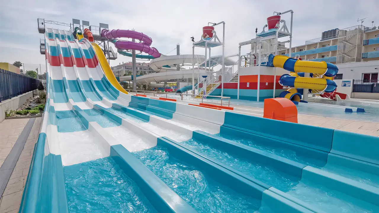 Zjeżdżalnie wodne w Golden Taurus Aquapark Resort
