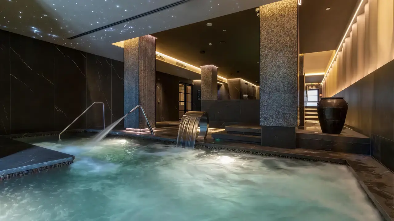 Strefa wellness z jacuzzi w Golden Taurus Aquapark Resort