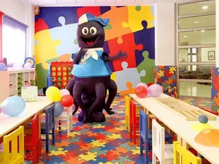 Kolorowy pokój dla dzieci w Gran Garbi