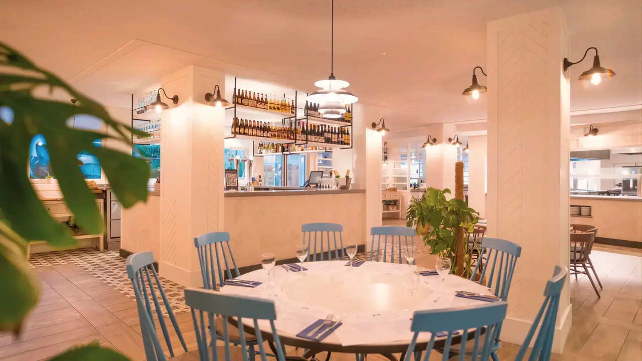 Stół w restauracji w Gran Hotel Flamingo
