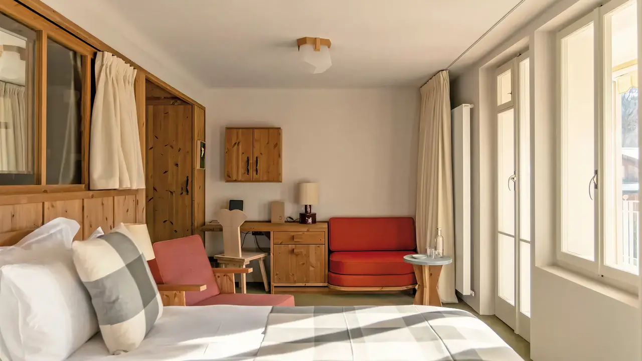 Przytulny pokój gościnny w Grand Hotel Belvedere