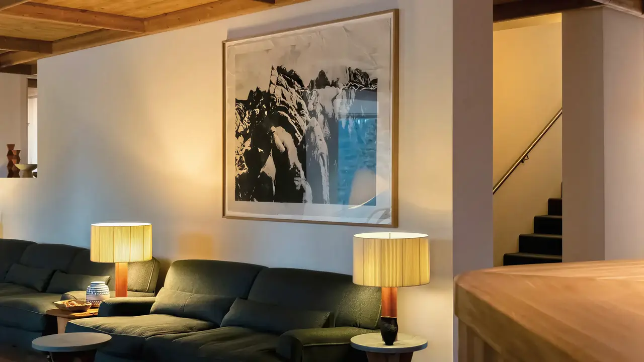 Wnętrze strefy wypoczynku w Grand Hotel Belvedere
