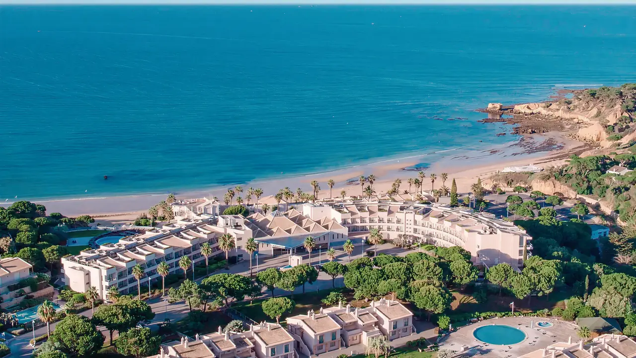 Widok z lotu ptaka na Grande Real Santa Eulalia