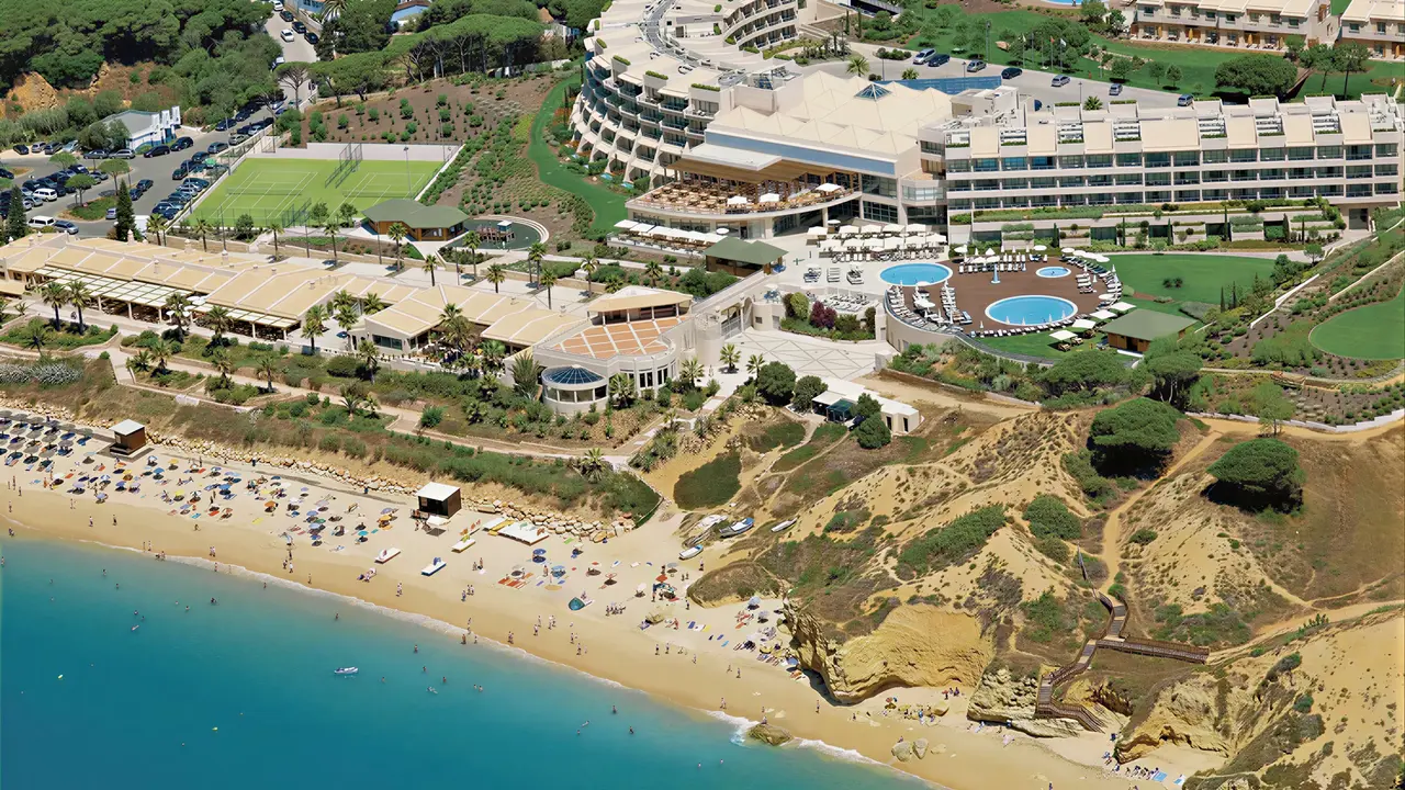 Widok z lotu ptaka na Grande Real Santa Eulalia