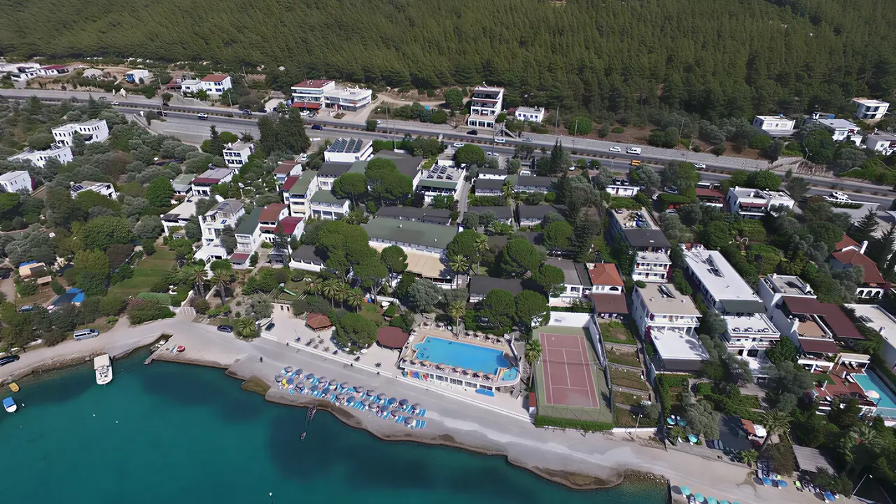 Widok z lotu ptaka na Green Port Bodrum