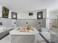 Marmurowe wnętrze strefy spa w Greenwood Kemer Resort