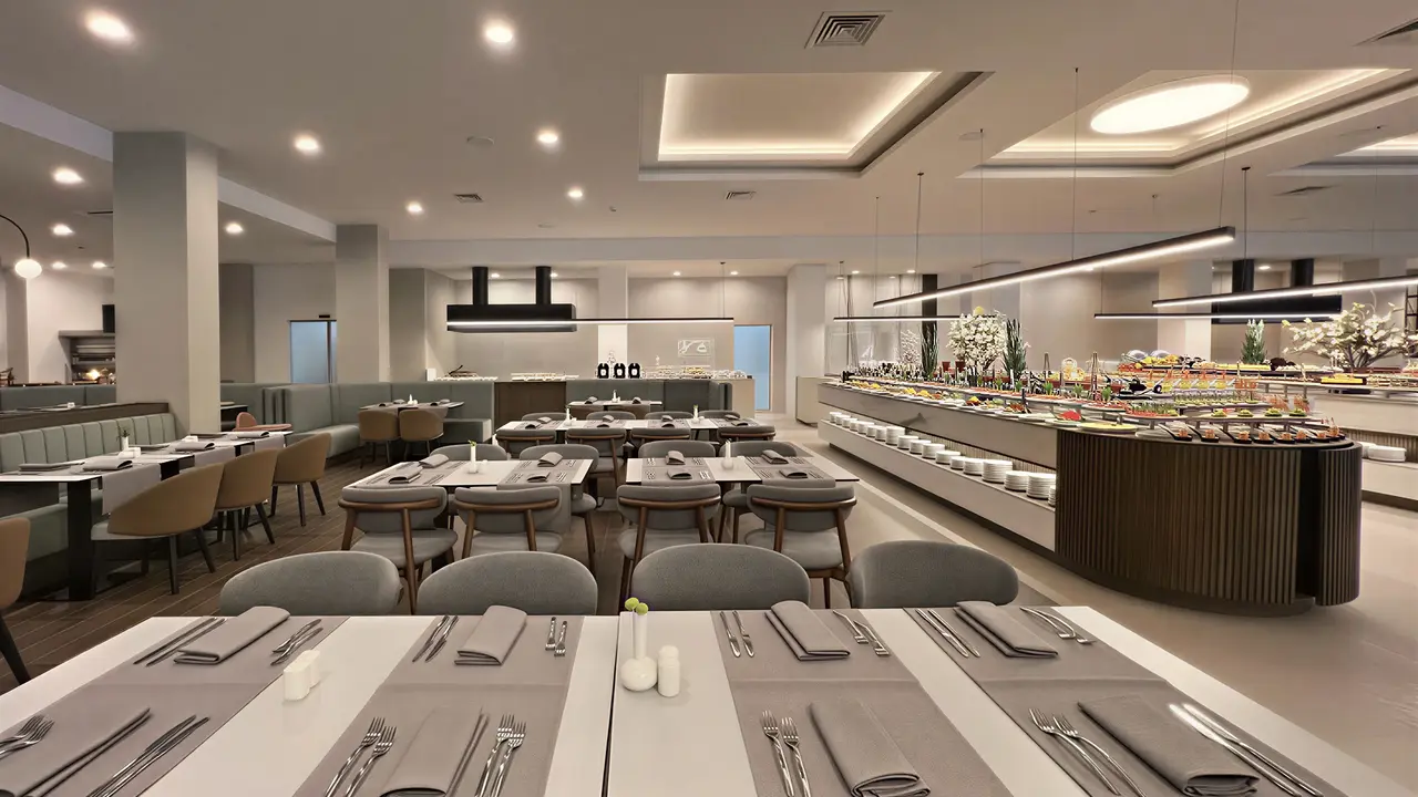 Restauracja z bufetem w Grifid Aqua Club Bolero