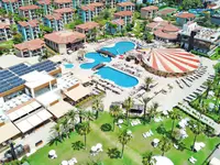 Widok z lotu ptaka na kompleks Gypsophila Holiday Village
