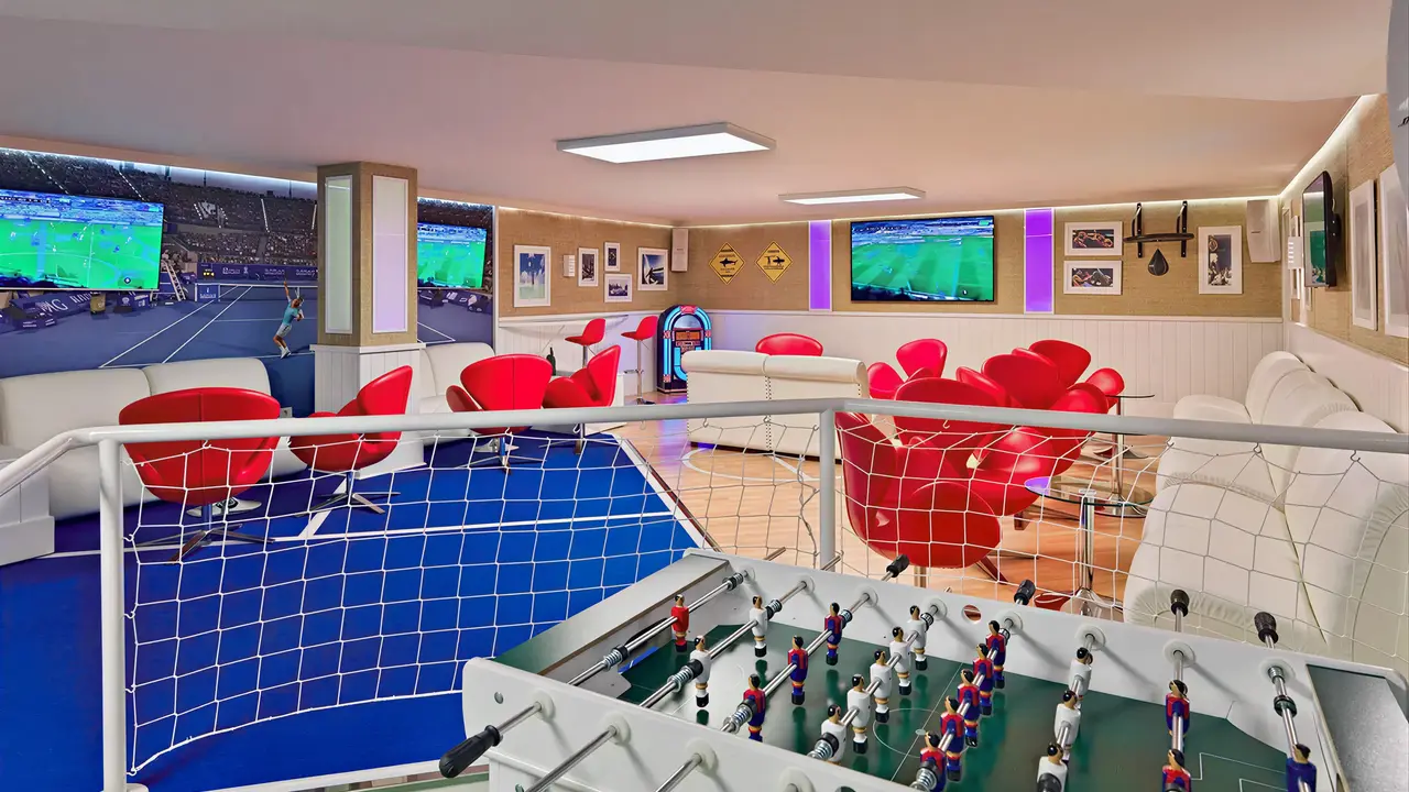 Sala gier z piłkarzykami w H10 Conquistador