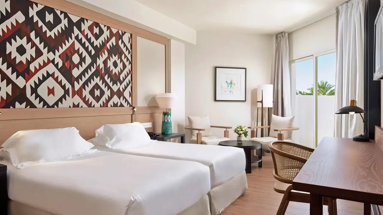 Pokój z dwoma łóżkami w H10 Estepona Palace