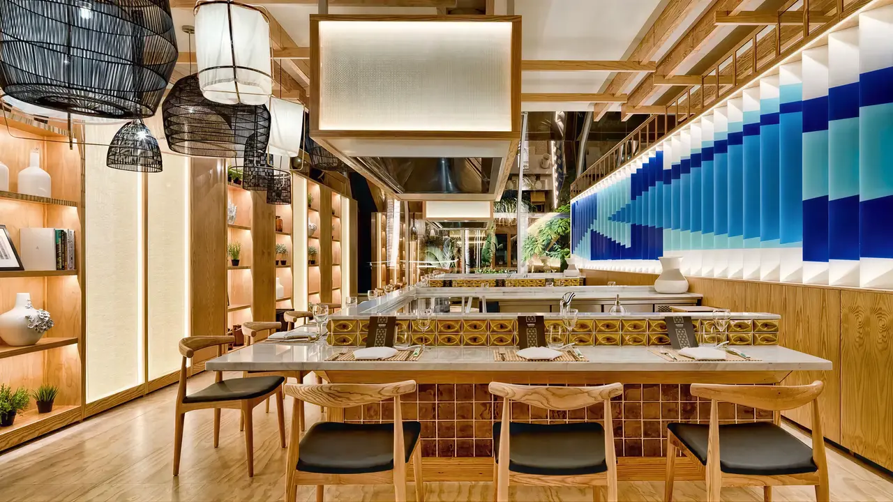 Wnętrze restauracji w H10 Las Palmeras