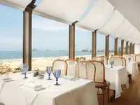 Restauracja w Hilton Copacabana z widokiem na plażę