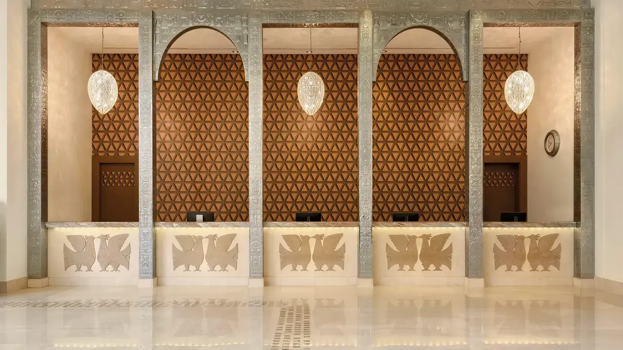 Recepcja w hotelu Hilton Marsa Alam Nubian Resort
