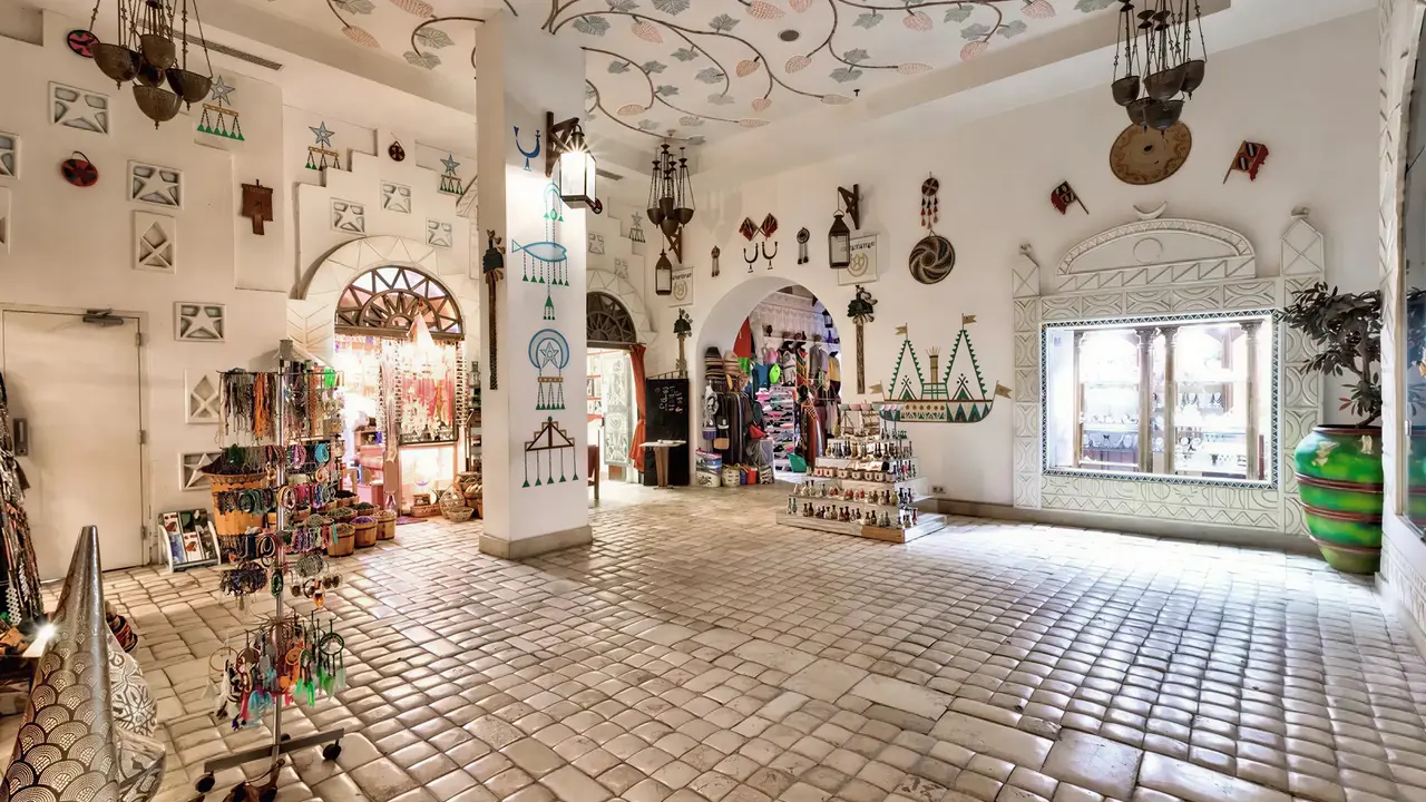Sklep z pamiątkami w Hilton Marsa Alam Nubian Resort