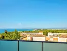 Widok z balkonu w HTop Molinos Park na morze