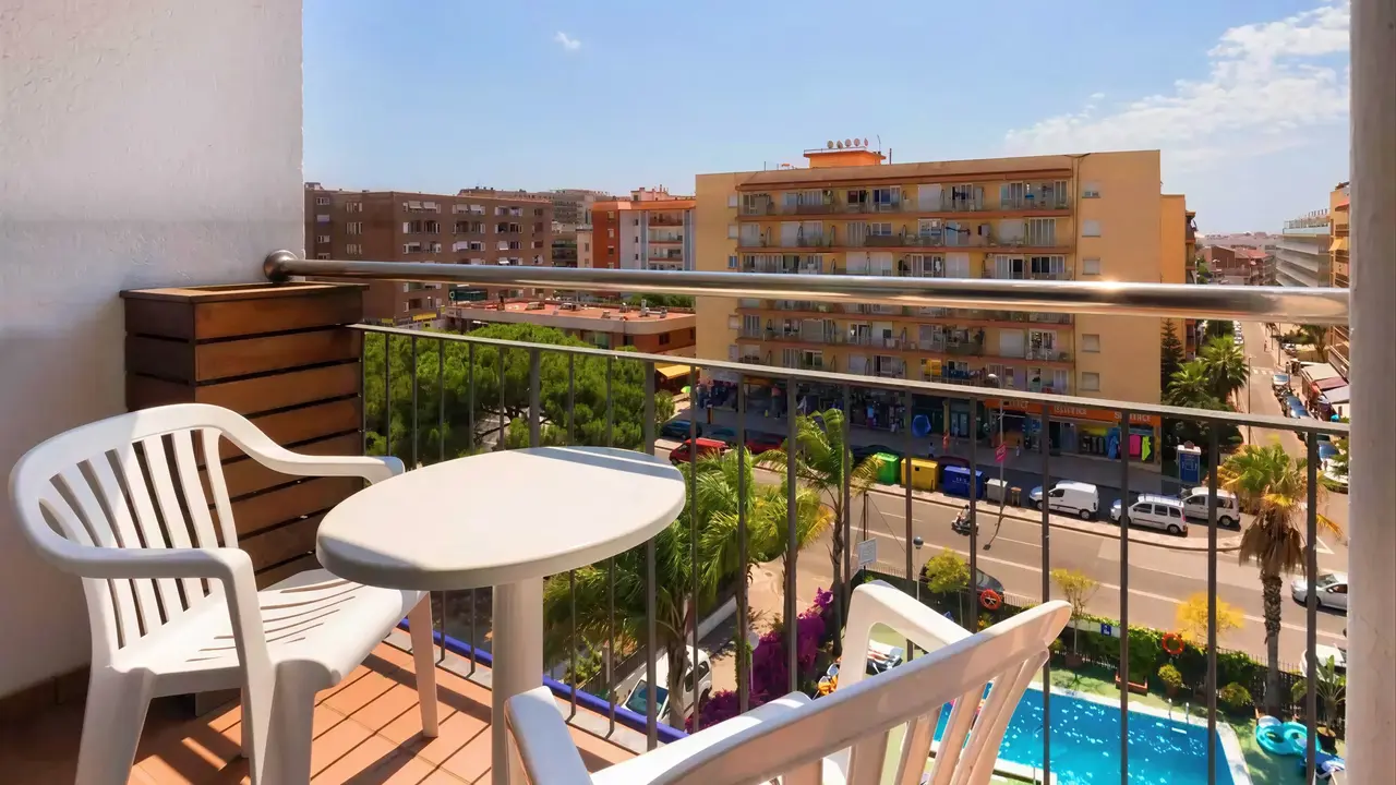 Balkon z widokiem w HTop Palm Beach