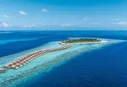 Widok z lotu ptaka na Hurawalhi Island Resort
