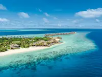 Widok z lotu ptaka na Hurawalhi Island Resort