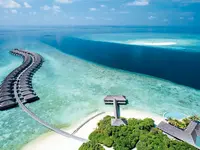 Widok z lotu ptaka na Hurawalhi Island Resort