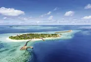 Widok z lotu ptaka na Hurawalhi Island Resort
