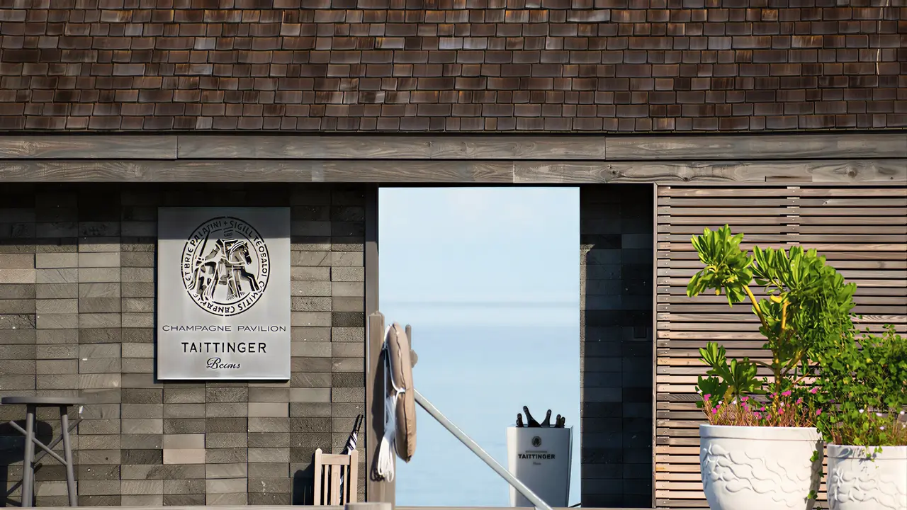 Pawilon szampański Hurawalhi Island Resort z widokiem na morze