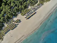 Plaża z parasolami w Iberostar Origin Tainos
