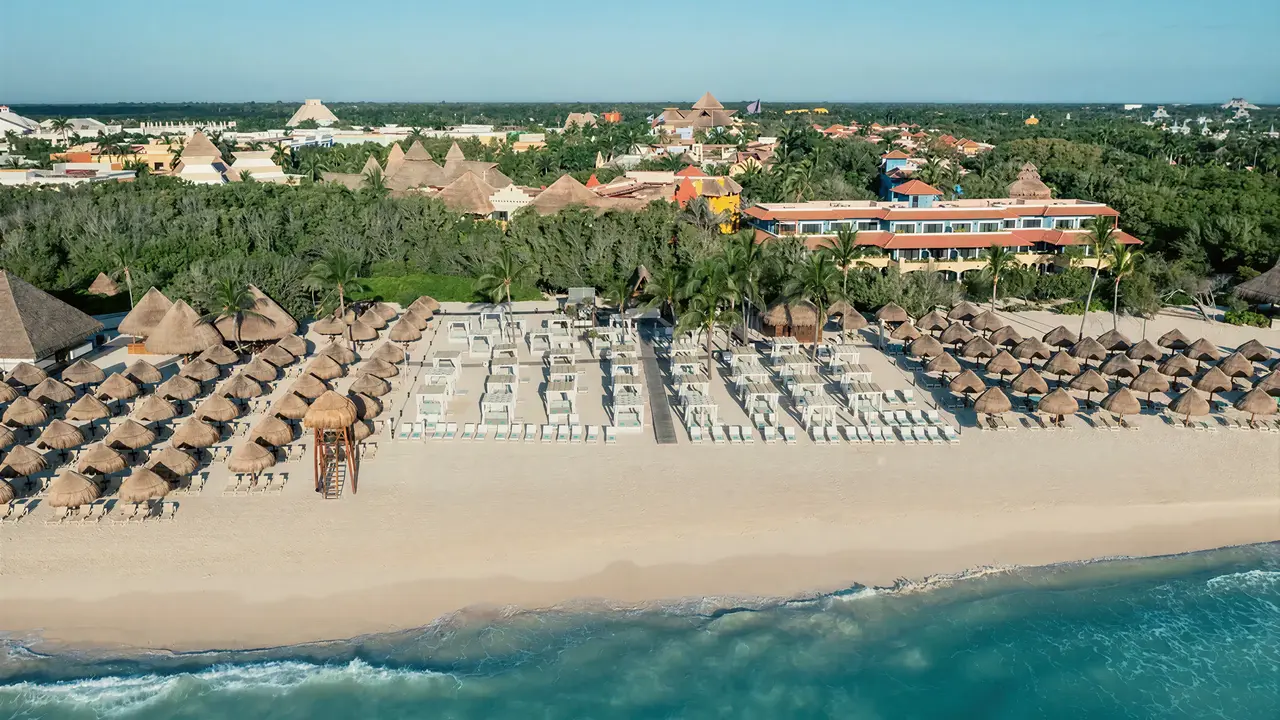 Widok z lotu ptaka na Iberostar Paraiso Del Mar
