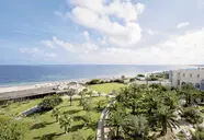 Widok na teren i budynek Iberostar Selection Kantaoui Bay