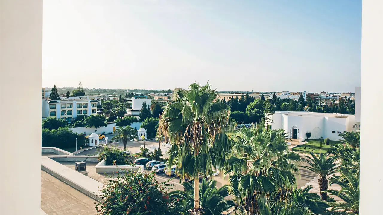 Widok na budynki i teren Iberostar Selection Kantaoui Bay