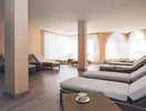 Strefa relaksu z leżakami w Iberostar Selection Kantaoui Bay