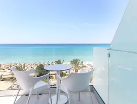 Balkon z widokiem na morze w Iberostar Waves Bahia de Palma (ex Royal Cupido)