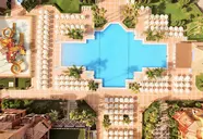 Widok z lotu ptaka na Iberostar Waves Malaga Playa