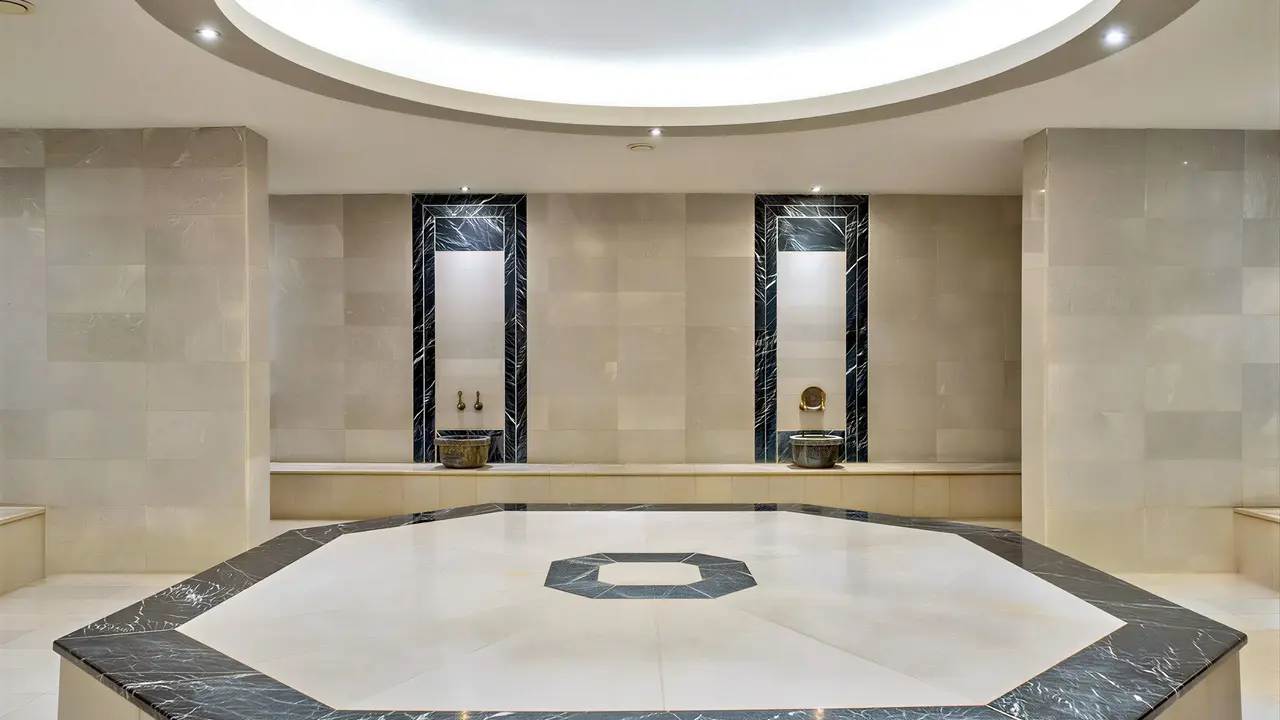 Wnętrze strefy spa w Jiva Beach
