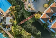 Widok z góry na kompleks Jiva Beach