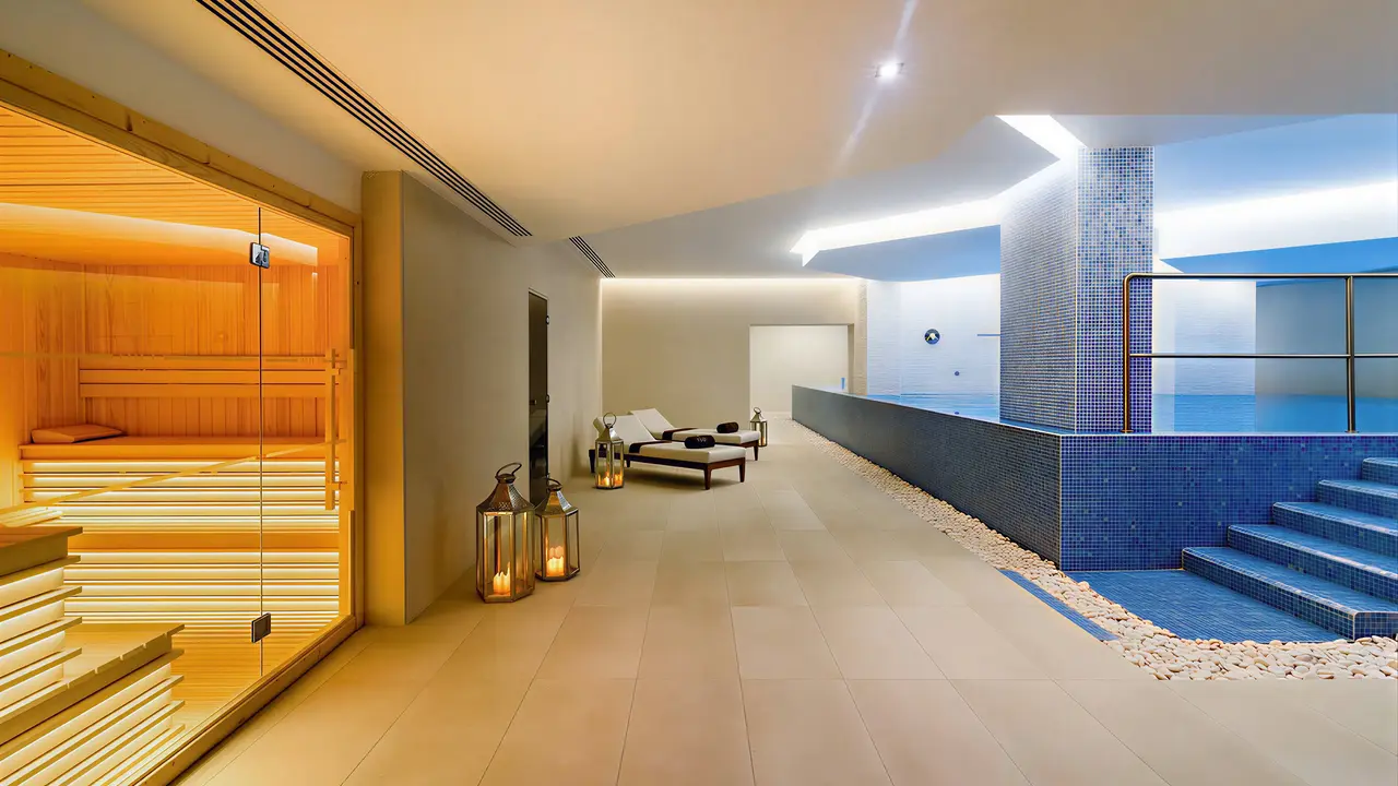 Strefa spa z sauną w Jupiter Albufeira