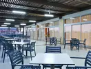 Stolik i krzesła w restauracji Kahya Resort Aqua & Spa