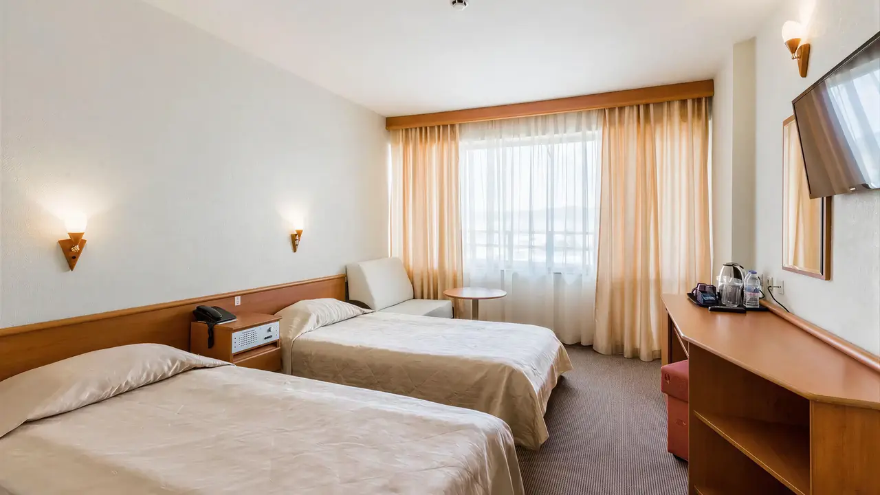 Pokój z łóżkami w Kuban Resort & AquaPark