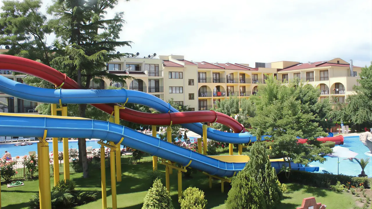 Zjeżdżalnie wodne w hotelu Kuban Resort & AquaPark