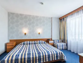 Pokój z dużym łóżkiem w Kuban Resort & AquaPark
