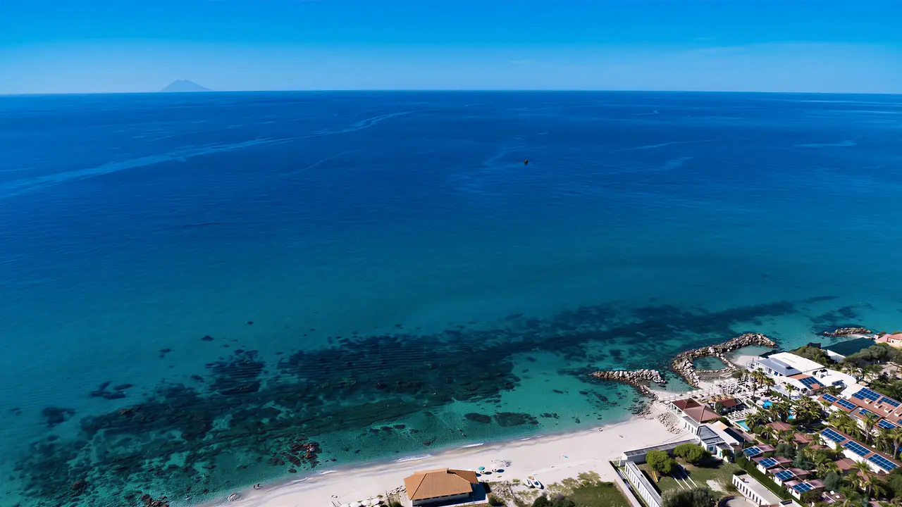 Widok z lotu ptaka na La Conchiglia Suites & Spa