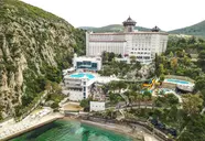 Widok na kompleks Ladonia Hotels Adakule z lotu ptaka