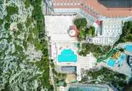 Widok z lotu ptaka na kompleks Ladonia Hotels Adakule