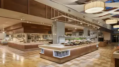 Bufet w restauracji hotelu Lara Barut Collection
